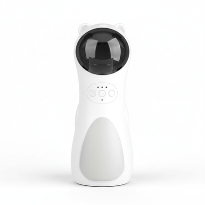 Automatic Laser Cat Toy with Spinning Laser and Smart Timer -Interactive Play Mode, Adjustable Speed,15-Minute Timer,USB/Battery